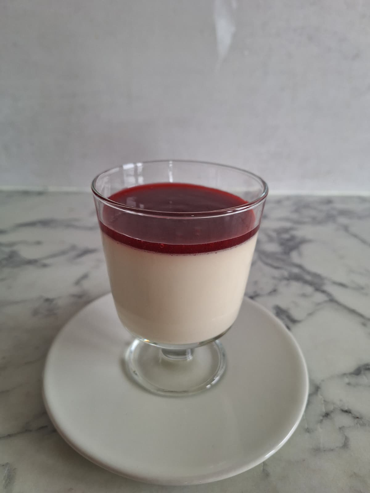 Silky Vanilla Panna Cotta with Fruit Coulis